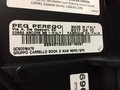 Sticker label located under the chassis with the item number and date of manufacture.