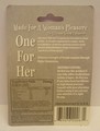 One For Her, back label